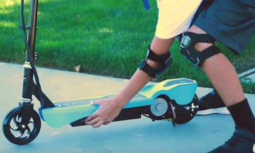 hoverstar electric kick start scooter for kids